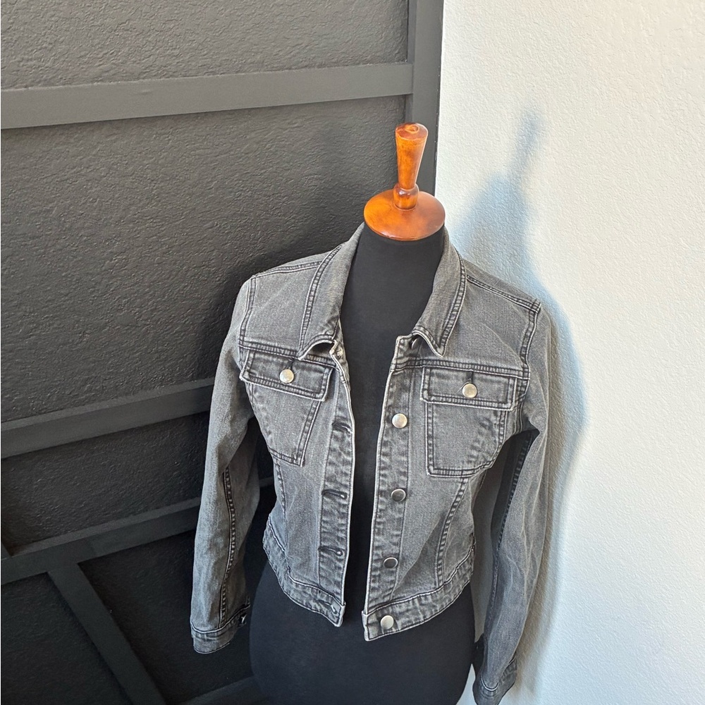 ASOS Charcoal Jean Jacket